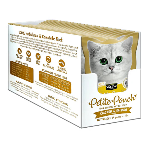 Kit Cat Chicken and Salmon Cat Wet Food