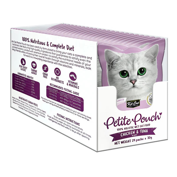 Kit Cat Chicken and Tuna Cat Wet Food