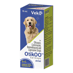 Veko CL Ear Cleanser (100ml) and Otikoo Ear Drops (15ml) Combo