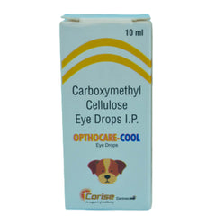 Corise Opthocare Cool (carboxymethylcellulose) Eye Drops for Dogs & Cats (10ml)