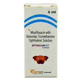Corise Opthocare KT (Moxifloxacin Ketorolac) Eye Drops for Dogs & Cats (5ml)