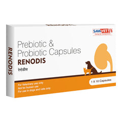 Savavet Renodis Capsules Prebiotics & Probiotics for Dogs and Cats