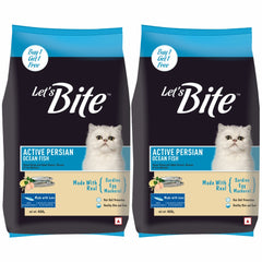 Let's Bite Active Persian Ocean Fish Cat Dry Food