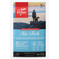 Orijen Six Fish Dog Dry Food (All Breeds & Ages)