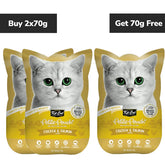 Kit Cat Chicken and Salmon Cat Wet Food (Buy 2 Get 1 Free)