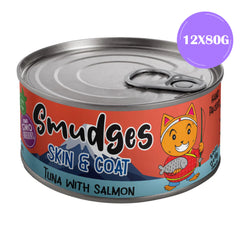 Smudges Tuna Flakes with Salmon in Soft Jelly Adult Cat Wet Food