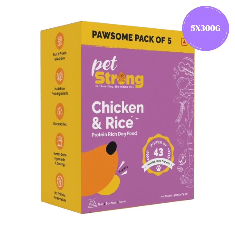 PetStrong Lamb and Blueberry Grain Free Fresh Food for Dogs