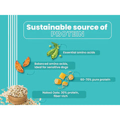 Bark Out Loud Naked Oats & Veggies Veg Mini & Small Breed Adult Dog Dry Food