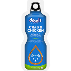 Drools Crab & Chicken Creamy Lickable Cat Treats