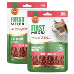 First Meow Salmon Slice Jerky Cat Treat