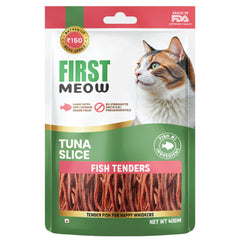 First Meow Tuna Slice Jerky Cat Treat