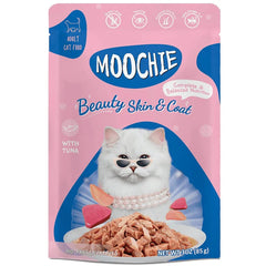 Moochie Tuna Grain Free Beauty Skin & Coat Adult Cat Wet Food
