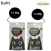 Kittos Purr Fect Sunfish Chicken and Twirls and Chicken Jerky Strips Cat Treats Combo