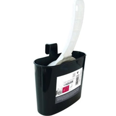 M Pets Litter Scoop and Holder for Cats (Black/White)