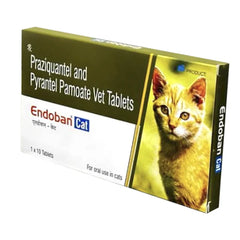 Ttk Endoban Cat Dewormer Tablets