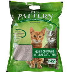 Pet Pattern Natural Clay Quick Clumping Cat Litter