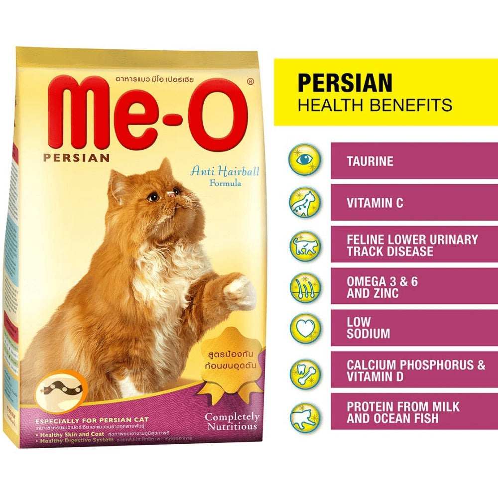 Me O Anti Hairball Adult Persian Cat Dry Food