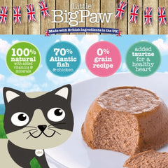 Little Big Paw Atlantic Salmon Mousse Cat Wet Food