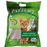 Pet Pattern Natural Clay Quick Clumping Cat Litter