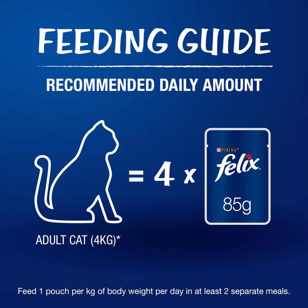 Purina Felix Chicken with Jelly Complete and Balanced Adult Cat Wet Food