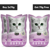 Kit Cat Chicken and Tuna Cat Wet Food (Buy 2 Get 1 Free)