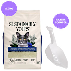 Sustainably Yours Multi Cat Plus Unscented Small Granules Cat Litter