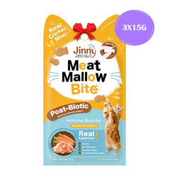Jinny Meat Mallow Bite Katsuobushi with Carrot Cat Treats