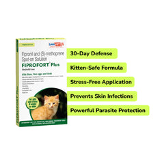 Preventive Care Kit Combo for Kitten (Dewormer + Spoton + Supplement + Probiotic)