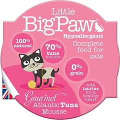 Little Big Paw Atlantic Tuna Mousse Cat Wet Food
