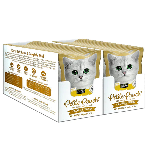 Kit Cat Chicken and Salmon Cat Wet Food