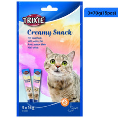 Trixie Snack with White Fish Creamy Cat Treats
