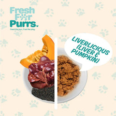Fresh For Purrs Liverlicious Pumpkin Supplement for Cats
