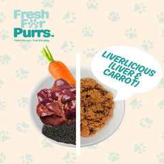 Fresh For Purrs Liverlicious Carrot Supplement for Cats