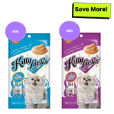 Kitty Licks Chicken Liver and Tuna Seafood Cat Treats Combo