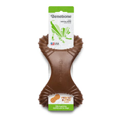 Benebone Peanut Butter Flavored Dental Chew Toy for Dogs | For Aggressive Chewers