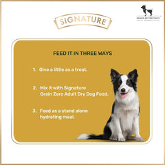 Signature Grain Zero Chicken Chunks Gravy Adult Dog Wet Food