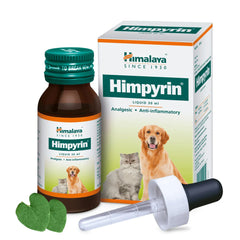 Himalaya Erina EP Tick and Flea Shampoo and Himpyrin Anti Inflammatory & Pain Relief Drops for Dogs and Cats Combo