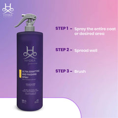 Hydra Groomers Ultra Dematting & Finishing Spray for Dogs and Cats
