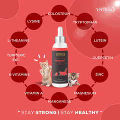 Venttura Immunity Booster & Calming Supplement for Cats