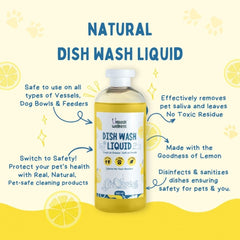 Unleash Wellness Pet Safe Dishwashing Liquid for Dogs and Cats