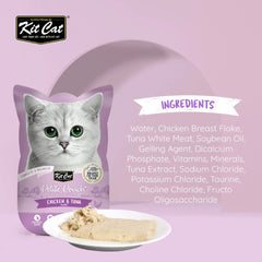 Kit Cat Chicken and Tuna Cat Wet Food (Buy 2 Get 1 Free)