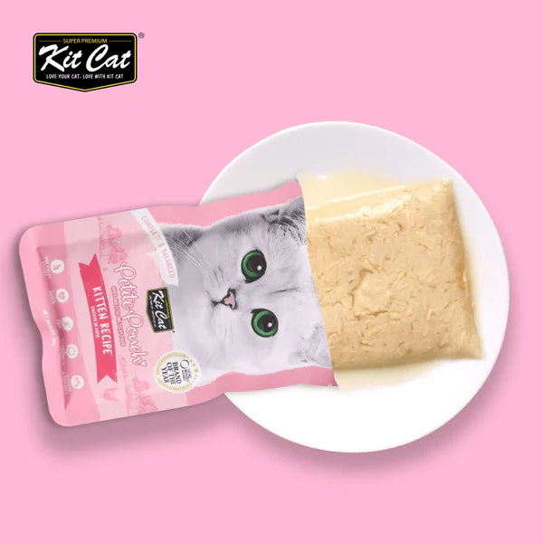 Kit Cat Chicken, Chicken & Salmon and Tuna & Salmon Cat Wet Food Combo