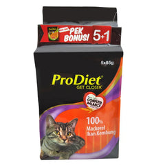 ProDiet 100% Mackeral Ikan Kembung Adult Cat Wet Food
