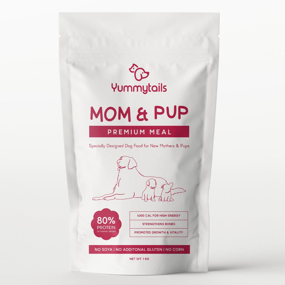 Yummytails Super Premium Mother and Puppy Dry Food | Chicken & Fish Flavor | Corn and Soya Free Formula