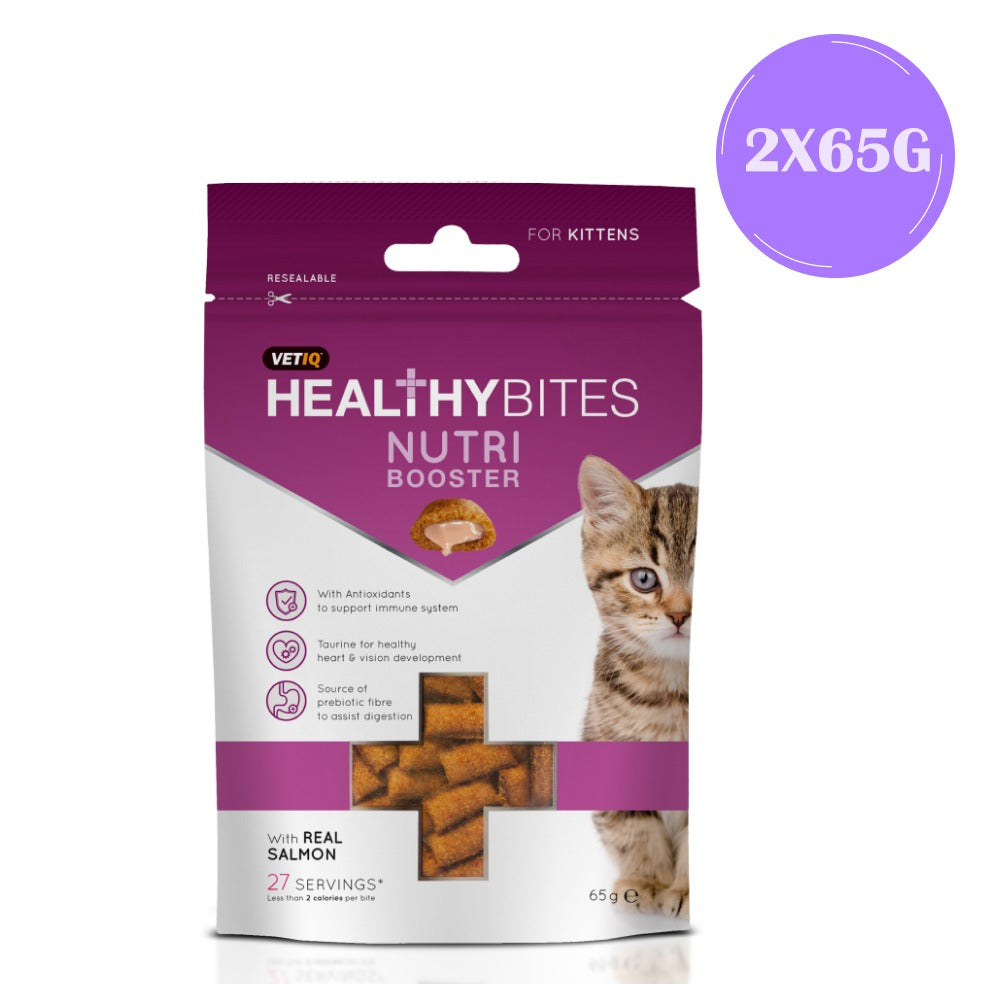 Mark and Chappell Healthy Bites Nutri Booster Kitten Treats