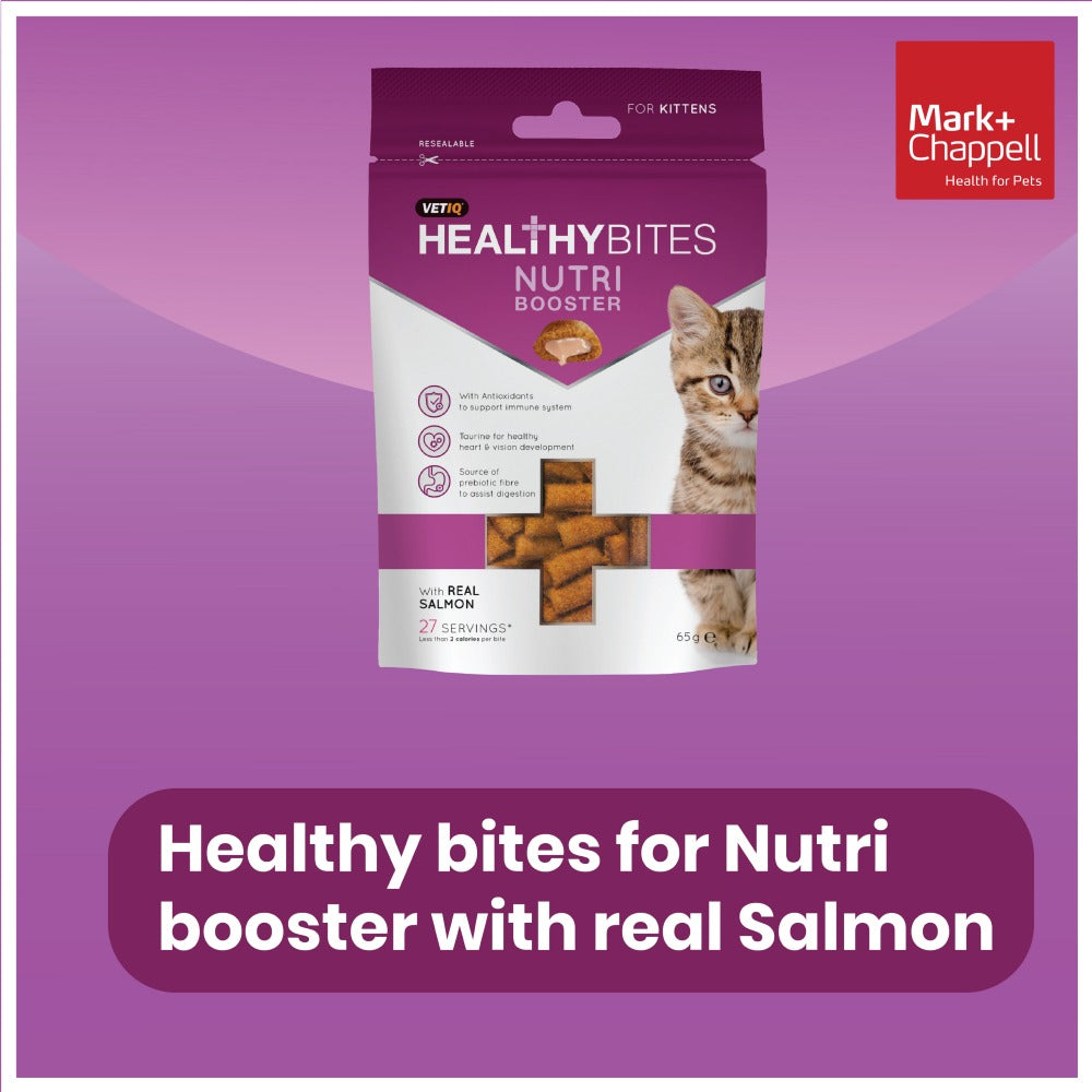 Mark and Chappell Healthy Bites Nutri Booster Kitten Treats