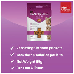 Mark and Chappell Healthy Bites Nutri Booster Kitten Treats