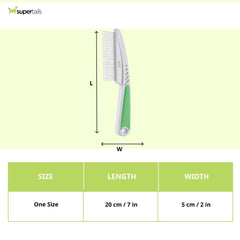 Wahl Flea Comb for Cats and Small Dogs (15cm)