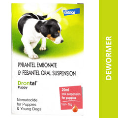 Bayer Drontal Puppy Deworming Suspension 20ml