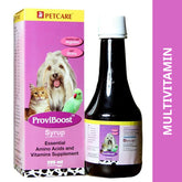 Petcare Proviboost Syrup Essential Amino Acids and Vitamin Supplements for Dogs and Cats